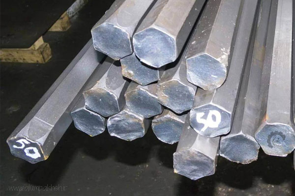 شش پر آلومینیومی (6 گوش آلومینیومی) 1 شش پر آلومینیومی